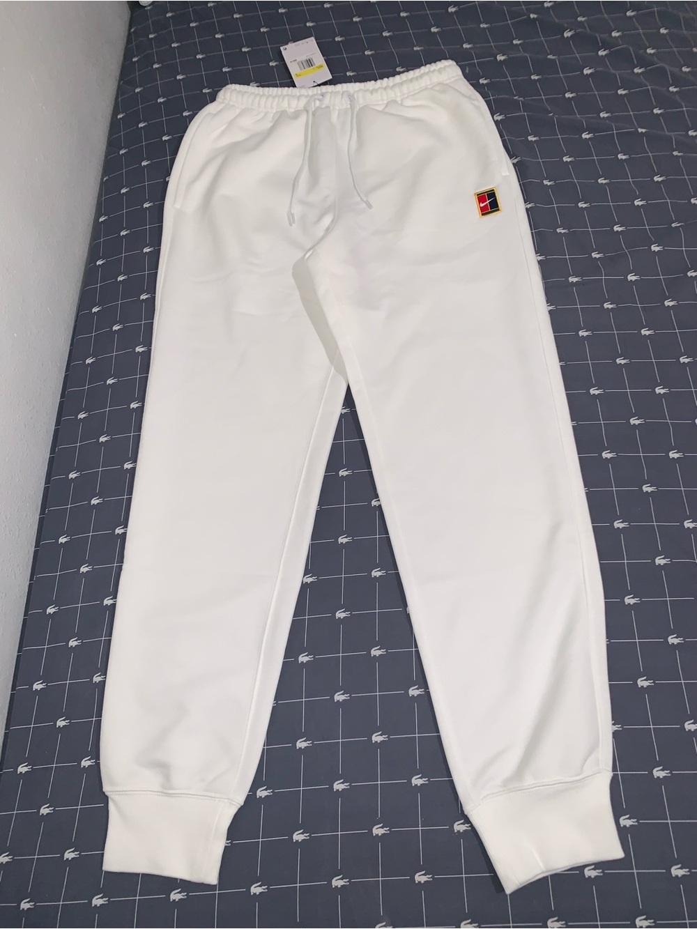 NikeCourt Heritage Men's Dri-FIT Fleece Tennis Joggers HM6766-100 Size: Small